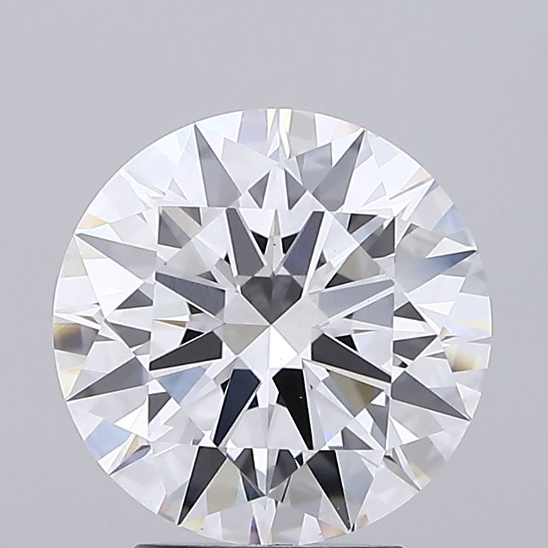 3.16 Carat E-VVS2 Round Lab Diamond