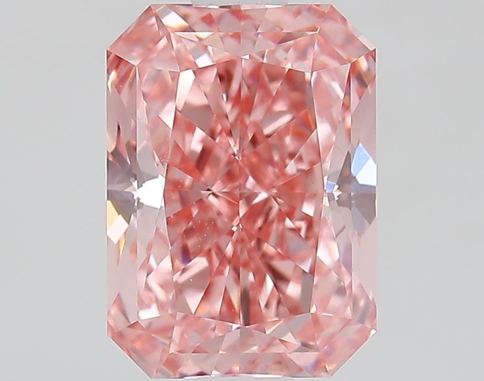 1.92 Carat Radiant Cut Fancy Pink