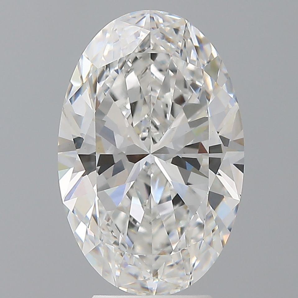 4.58 Carat E-VVS2 Oval Lab Diamond