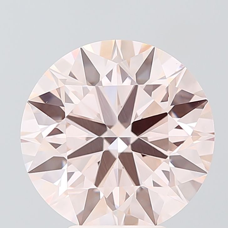 5.05 Carat Round Cut Fancy Pink