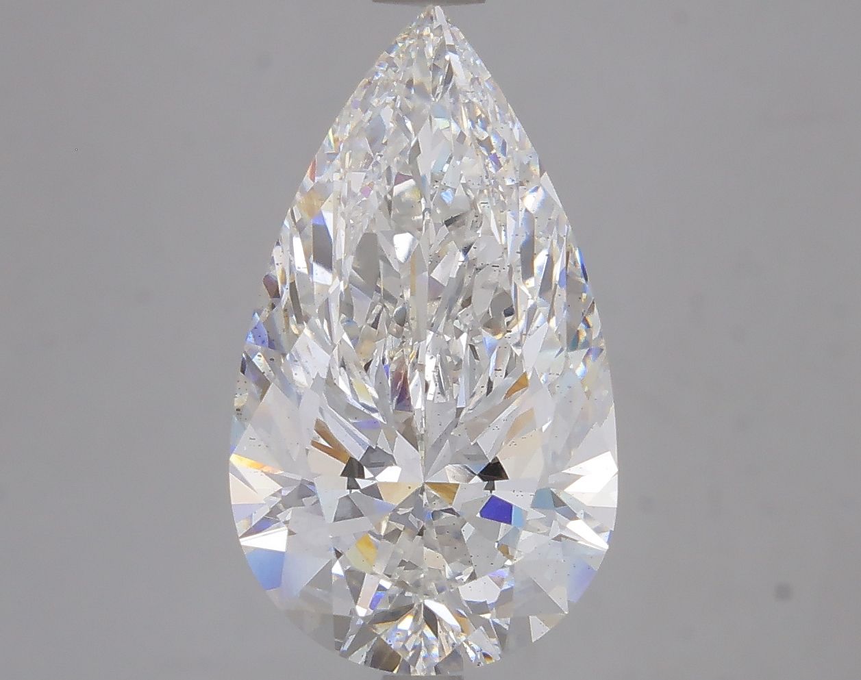 4.57 Carat F-SI1 Pear Lab Diamond