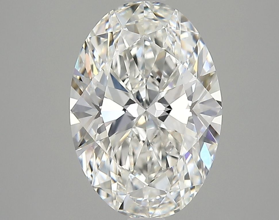 2.54 Carat F-VVS2 Oval Lab Diamond