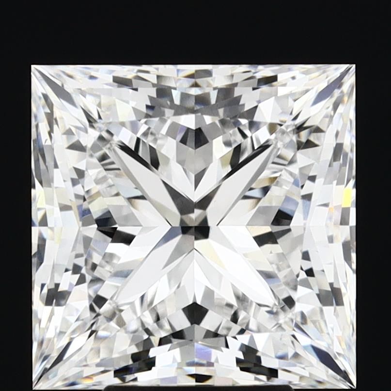 5.42 Carat E-VVS2 Princess Lab Diamond
