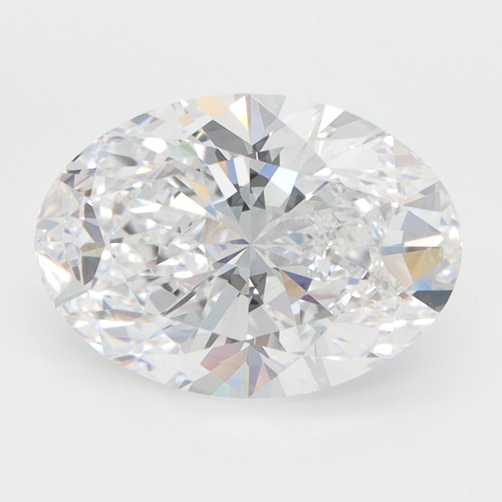 3.05 Carat D-VVS1 Oval Lab Diamond