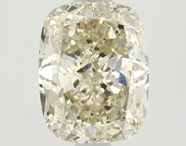 1.64 Carat Yellow VS1 Cushion Lab Diamond