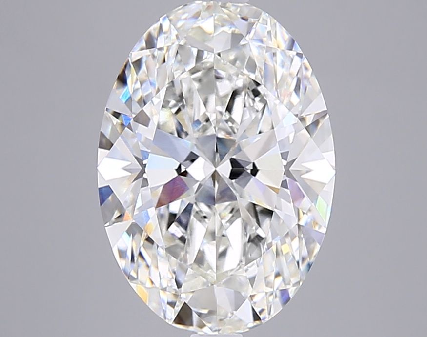 5.05 Carat F-VVS2 Oval Lab Diamond