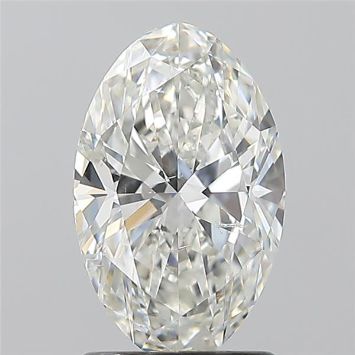1.50 Carat H-SI2 Oval Cut Diamond