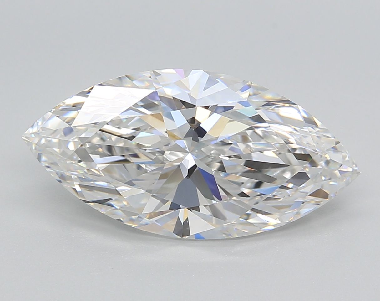 4.00 Carat F-VVS2 Marquise Lab Diamond