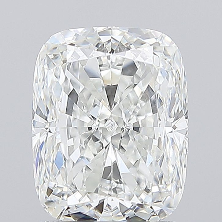 2.52 Carat F-VVS2 Cushion Lab Diamond
