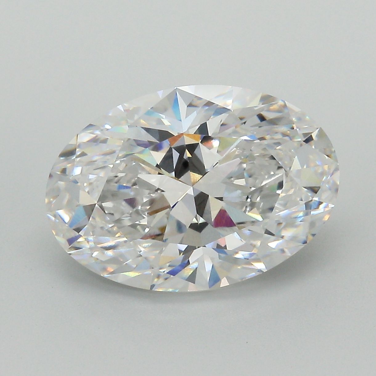 5.56 Carat E-VVS2 Oval Lab Diamond