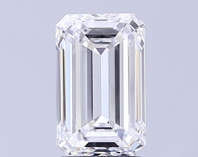 3.01 Carat D-VVS2 Emerald Lab Diamond