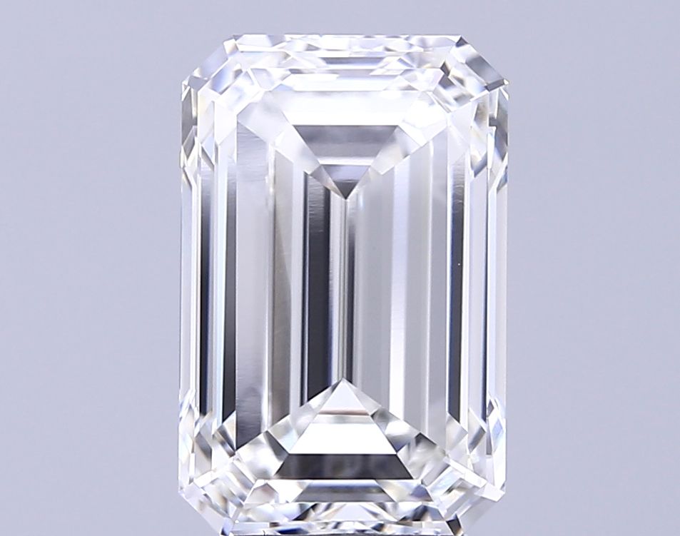 6.1 Carat F-VVS2 Emerald Lab Diamond