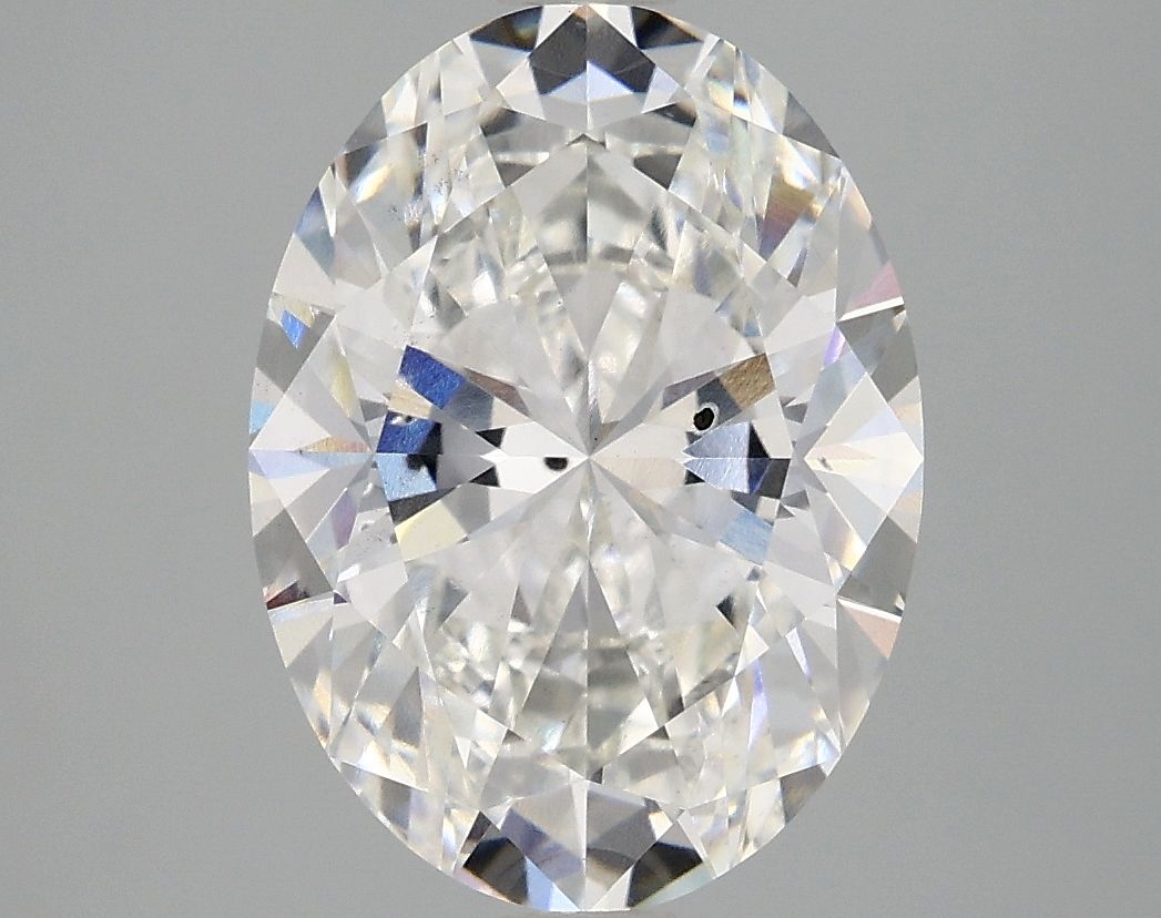 4.03 Carat F-SI1 Oval Lab Diamond