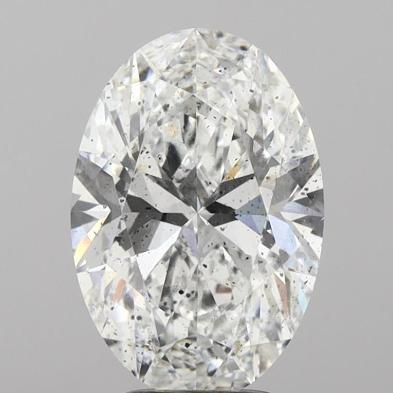 4.02 Carat E-SI2 Oval Lab Diamond