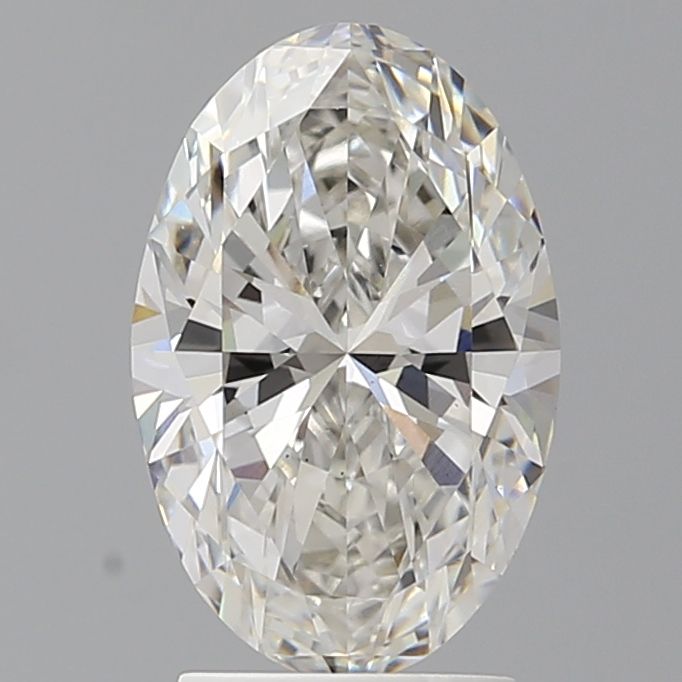 2.58 Carat G-VS1 Oval Lab Diamond