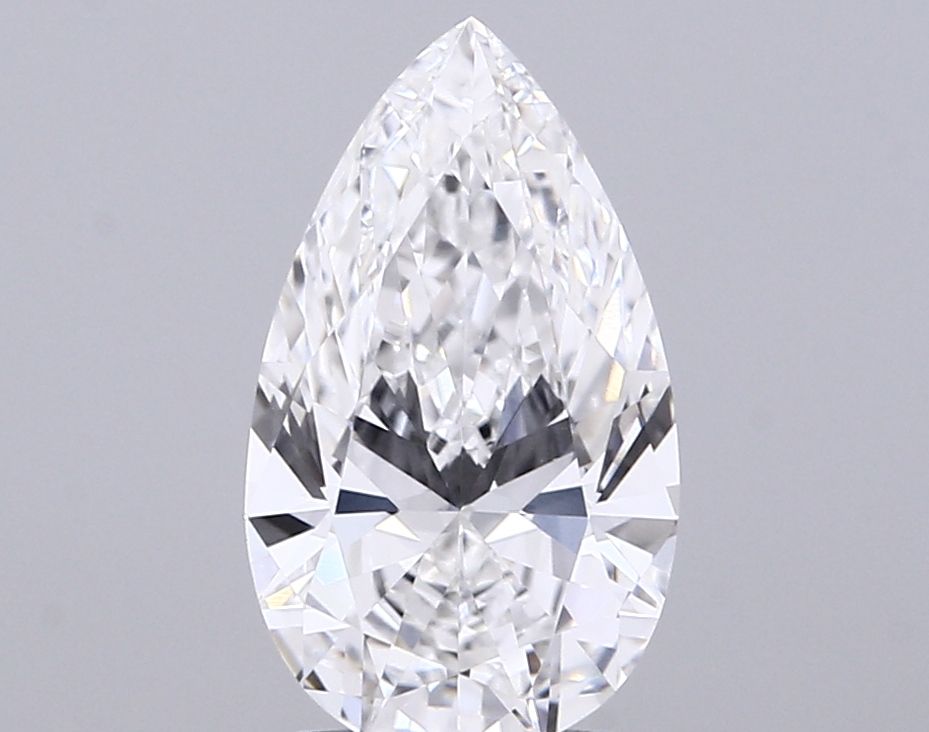 2.06 Carat E-VVS2 Pear Lab Diamond