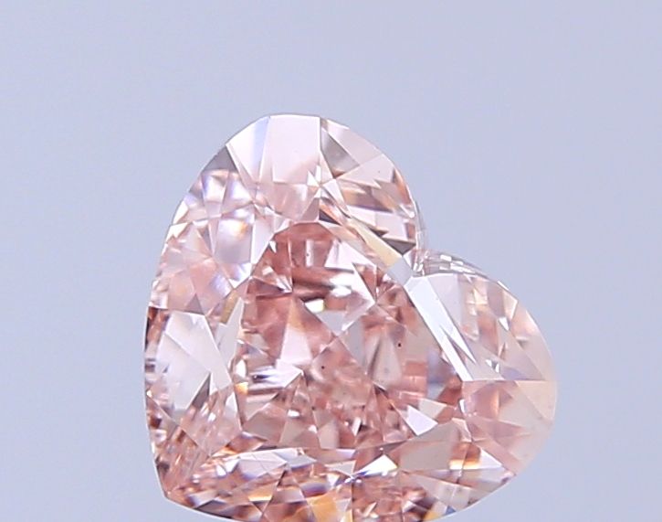 1.62 Carat Heart Cut Fancy Pink