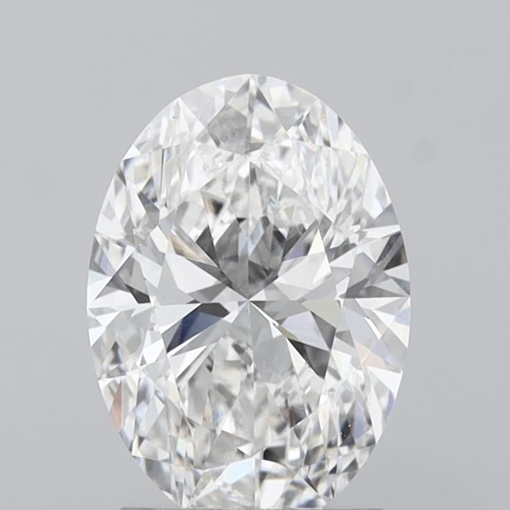 2.07 Carat E-VVS2 Oval Lab Diamond
