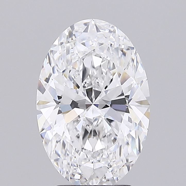 3.00 Carat D-VVS2 Oval Lab Diamond