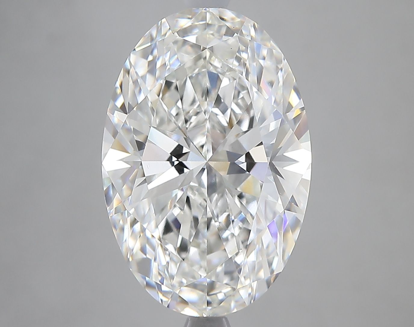 6.01 Carat F-VS1 Oval Lab Diamond