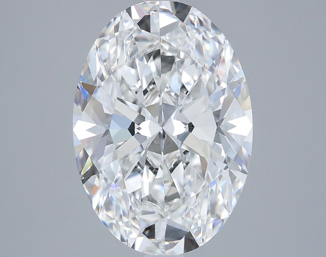 4.53 Carat E-VVS2 Oval Lab Diamond