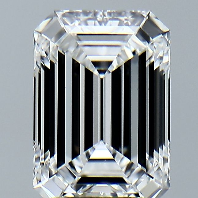 2.64 Carat D-VVS2 Emerald Lab Diamond