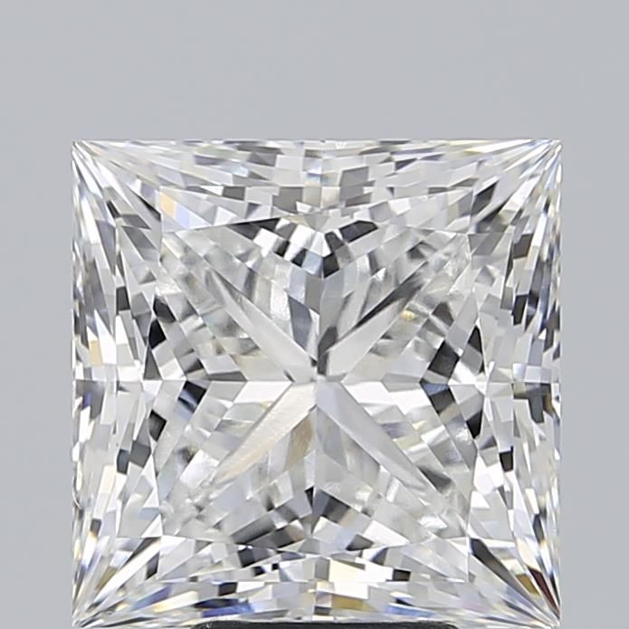 7.04 Carat E-VVS1 Princess Lab Diamond
