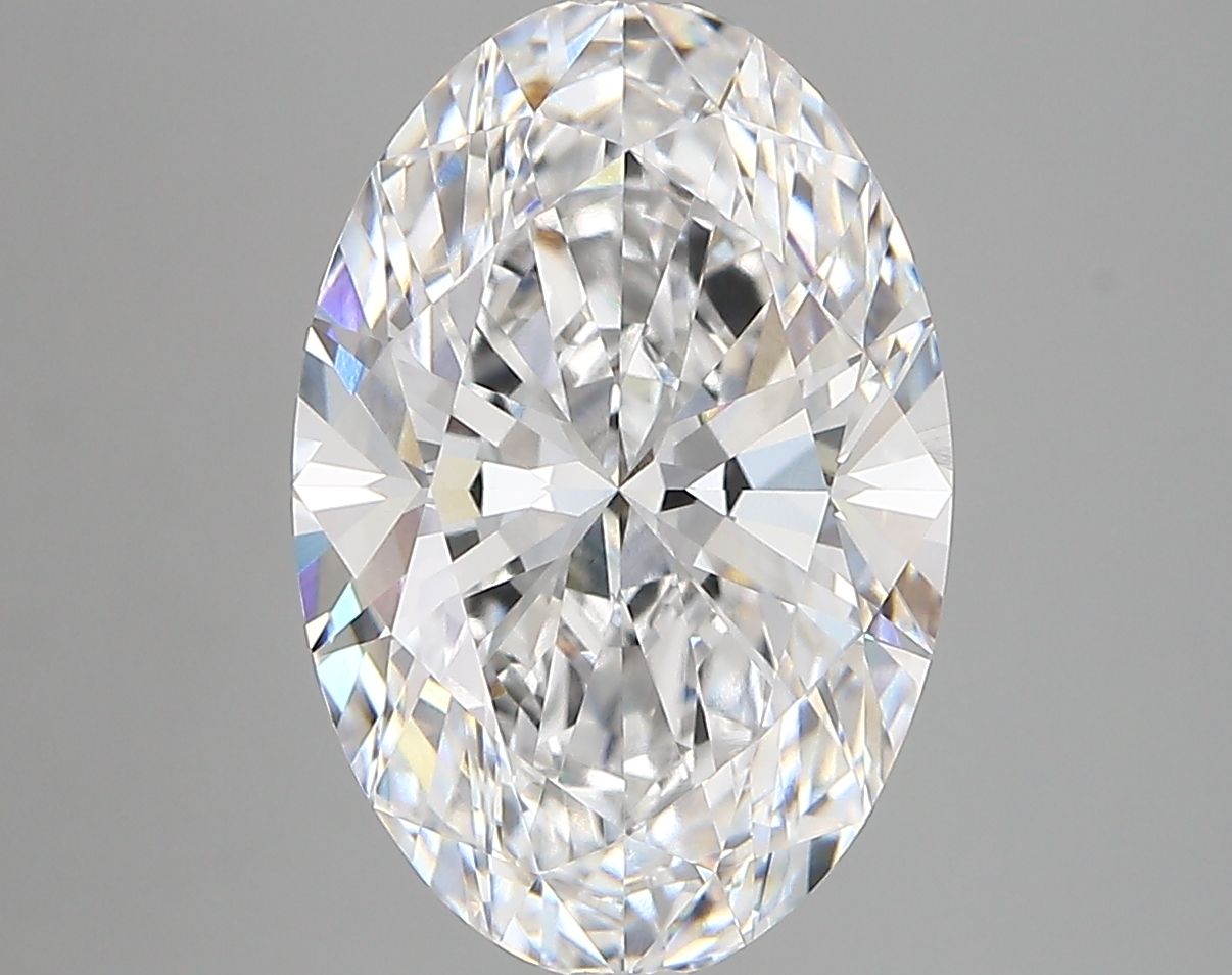 4.42 Carat D-VVS2 Oval Lab Diamond