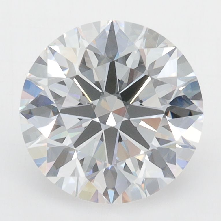 2.57 Carat D-IF Round Lab Diamond