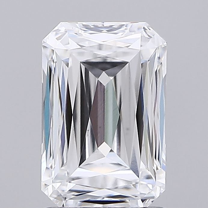 2.01 Carat D-VVS2 Radiant Lab Diamond
