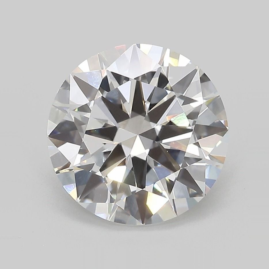 4.03 Carat E-VVS2 Round Lab Diamond