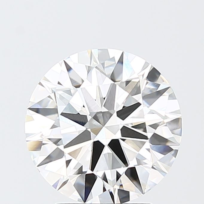 3.02 Carat F-VVS2 Round Lab Diamond