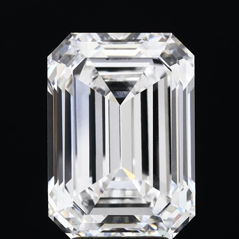 6.06 Carat E-VVS2 Emerald Lab Diamond
