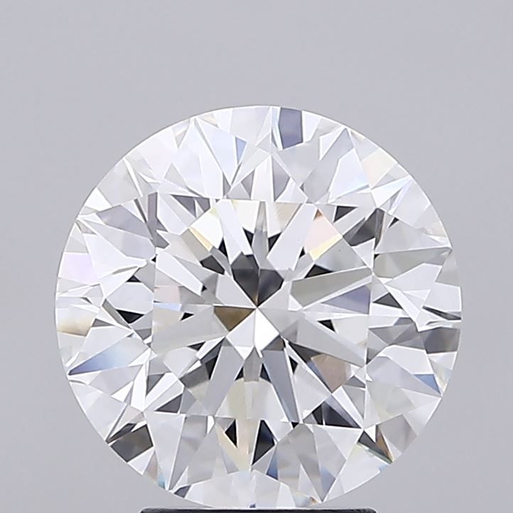 3.92 Carat E-VVS2 Round Lab Diamond