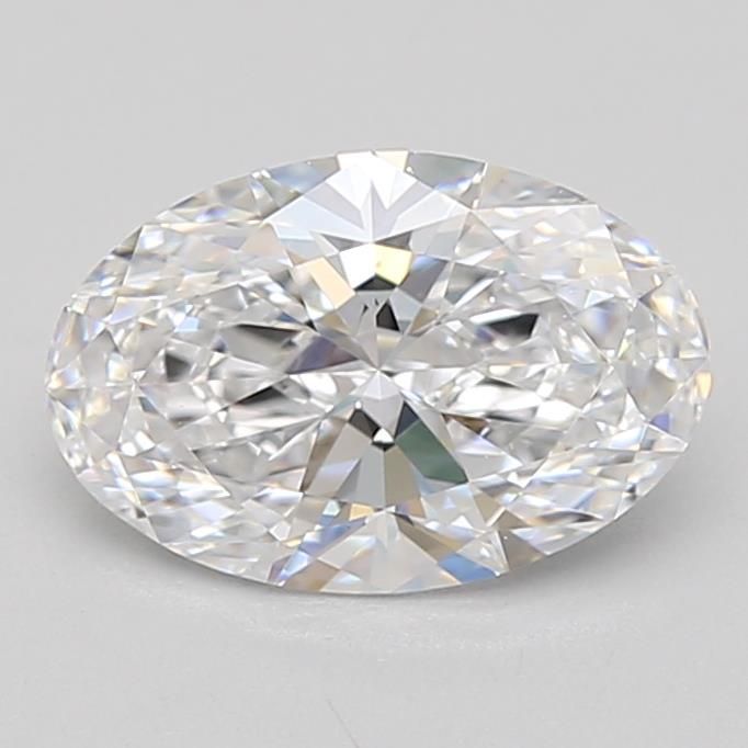 1.34 Carat D-VVS1 Oval Lab Diamond