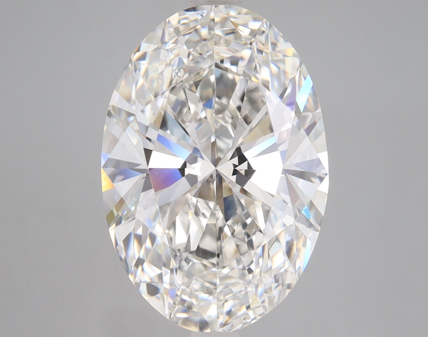 5.15 Carat H-VS1 Oval Lab Diamond