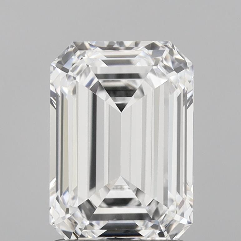 1.74 Carat D-IF Emerald Lab Diamond