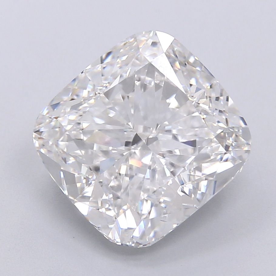 6.05 Carat E-VVS2 Cushion Lab Diamond
