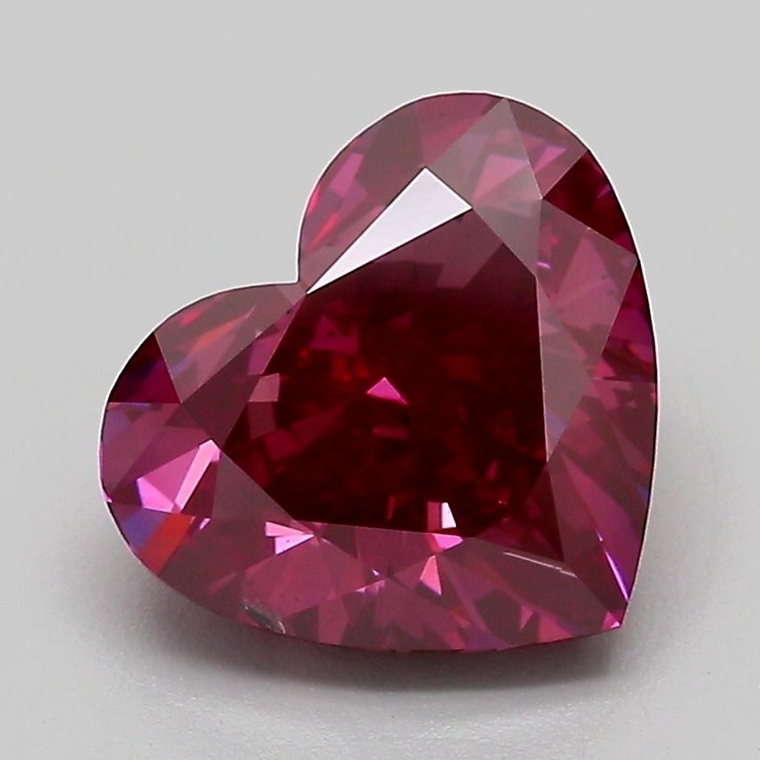 3.08 Carat Heart Cut Fancy Pink