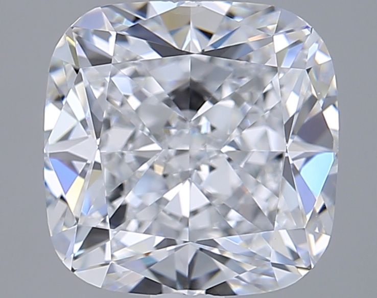 3.04 Carat D-VVS2 Cushion Lab Diamond