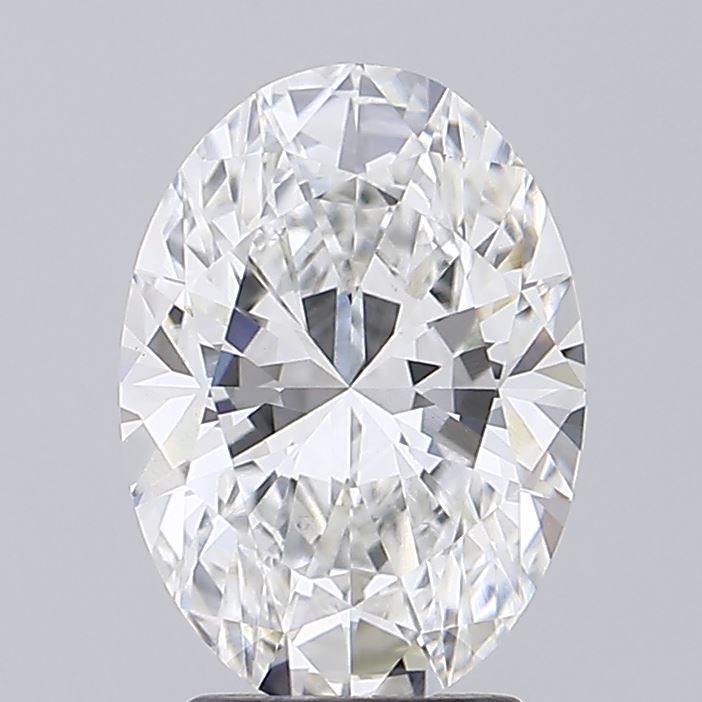 3.15 Carat F-VVS2 Oval Lab Diamond