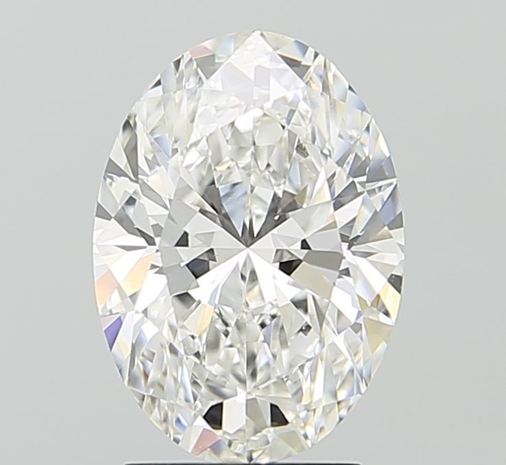 2.60 Carat E-VVS2 Oval Lab Diamond