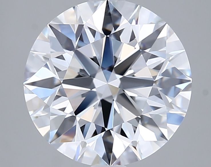 3.03 Carat E-VVS1 Round Lab Diamond