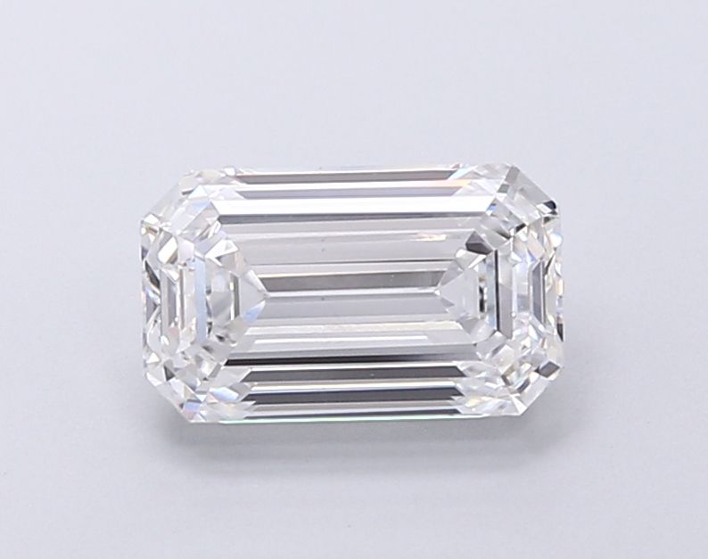 1.95 Carat D-VVS2 Emerald Lab Diamond