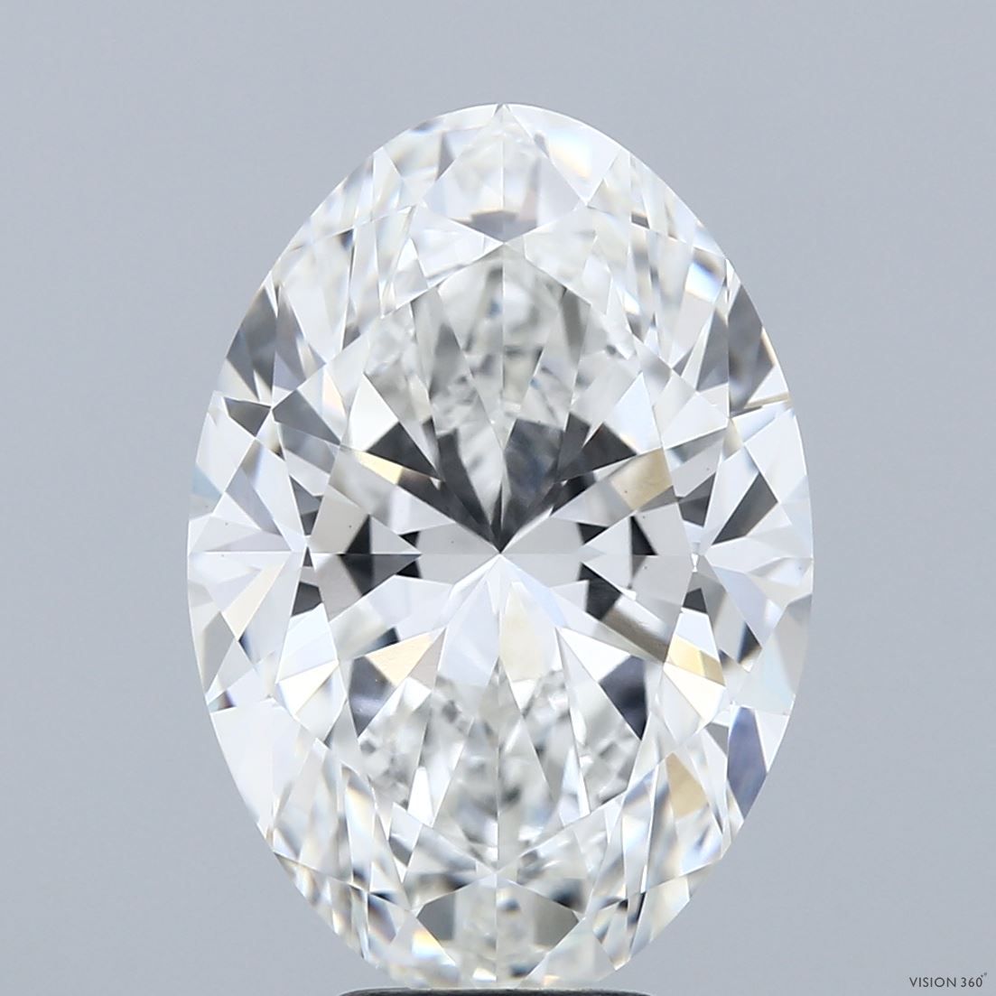 7.05 Carat G-VVS2 Oval Lab Diamond
