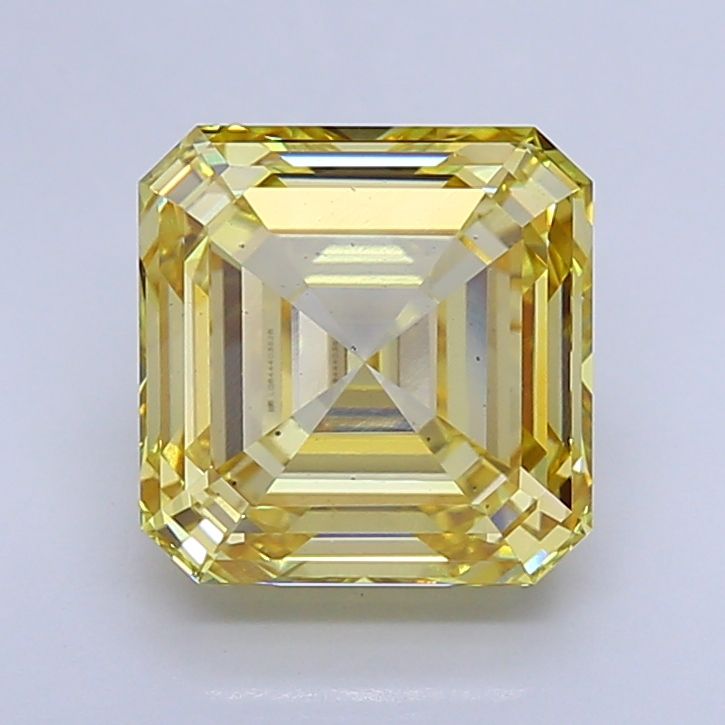 4.84 Carat Emerald Cut Fancy Yellow