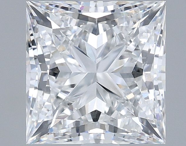 2.50 Carat E-VVS1 Princess Lab Diamond