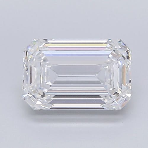 3.61 Carat D-VVS1 Emerald Lab Diamond
