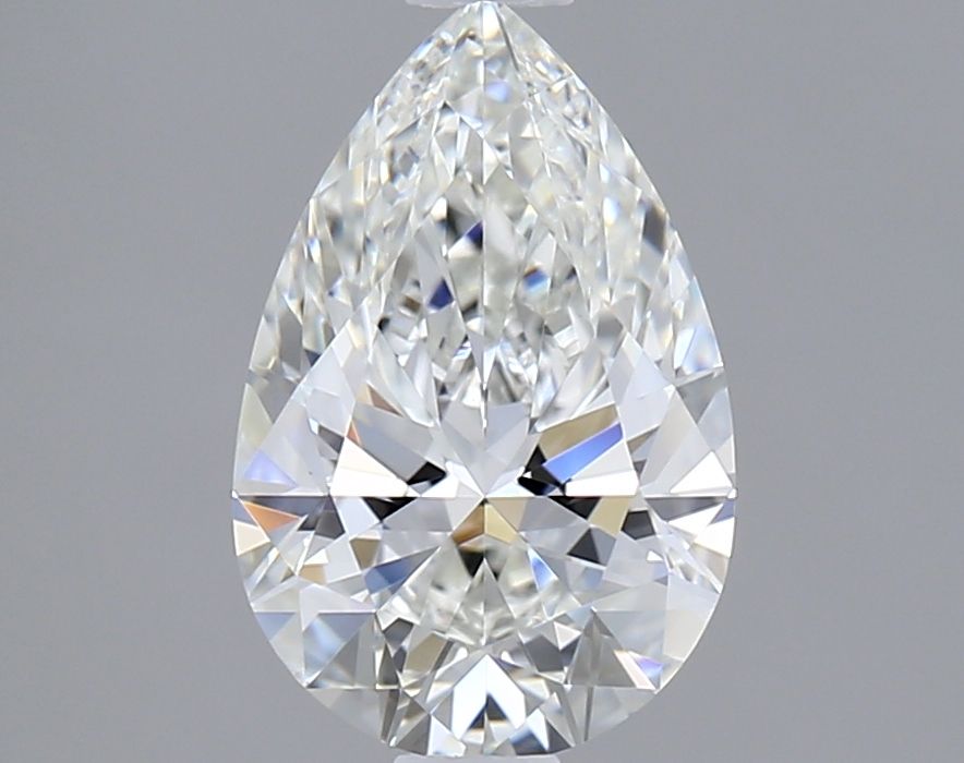 1.50 Carat F-VVS2 Pear Lab Diamond
