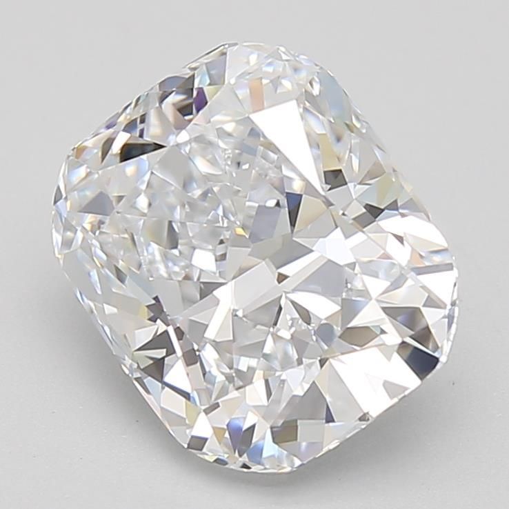 2.87 Carat D-VVS1 Cushion Lab Diamond